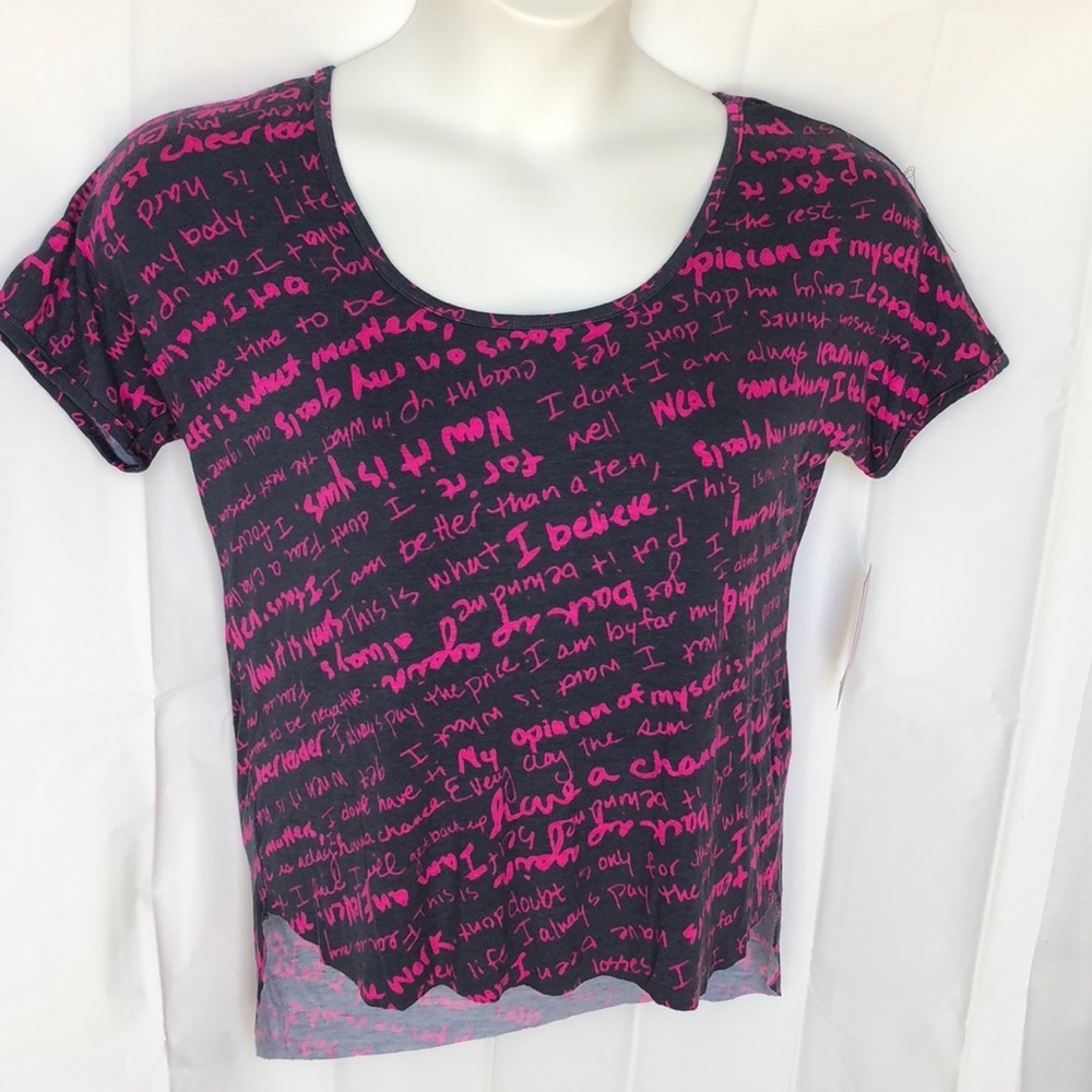 Eleven by Venus Williams loose short sleeve top Sm